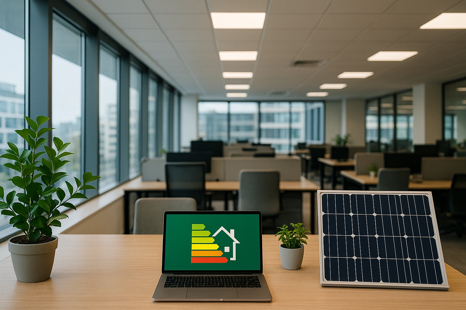 Energoefektivitāte birojos: Kā uzņēmumi var samazināt enerģijas patēriņu un izmaksas